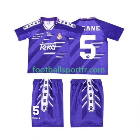 Tenue Real Madrid ZIDANE 5 Retro Enfant Exterieur 1994 1996 Maillot de Foot